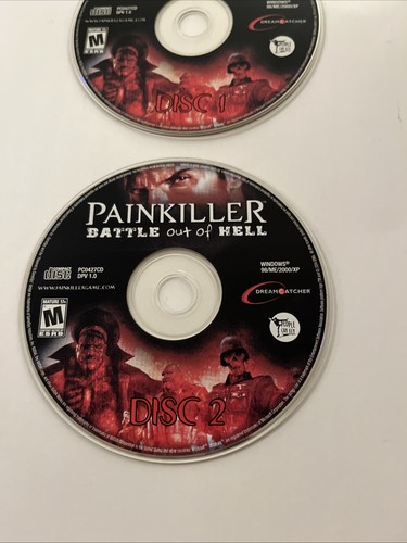 Painkiller: Battle Out of Hell Boxed Game PC CD-ROM 2004 Disc Only - Picture 3 of 4