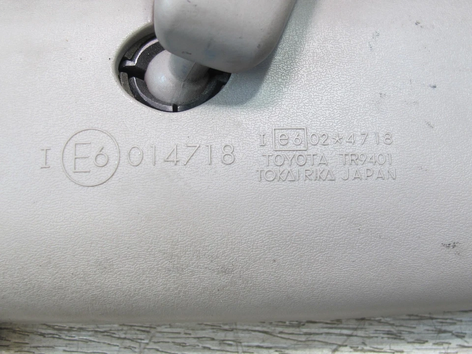 02-05 LEXUS JCE10L IS300 AUTO DIMM INTERIOR REAR VIEW MIRROR W COMPASS OEM - Image 3 of 4