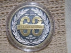 999 FINE SILVER 2003 STURGIS ROUND 1 TROY OZ IN CAPSULE 63RD ANNNIV b12
