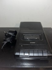 Coby Portable Cassette Player Recorder Black for Cassette Media