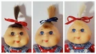 3 Cabbage Patch Kids Miniature 4" Dolls Triplets Vintage 1995