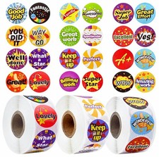 1500 Pcs Motivational Stickers Teacher Reward Stickers fro Kids School Classroom