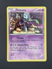 Pokémon TCG - MELOETTA - 78/113 - HOLO - RARE - BW LEGENDARY TREASURES 2013 - NM