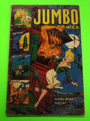 Jumbo Comics #162 GD/VG 3.0 Pre-Code Golden Age Horror Fiction House 1952 Sheena