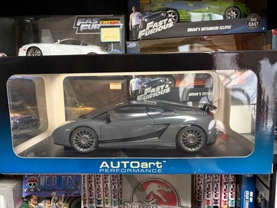 AUTOart 1:18 Lamborghini Gallardo Performance Gray Diecast Model Car 13+