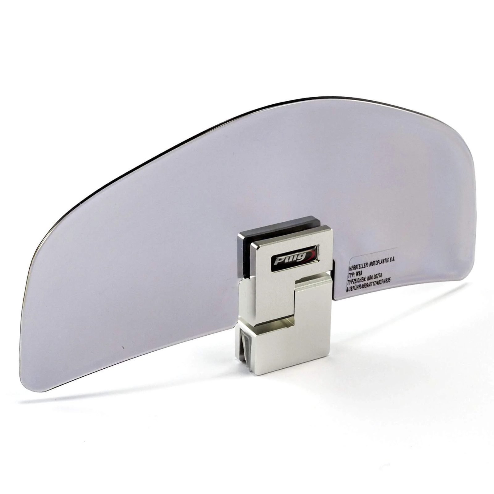 Puig Screen Deflector - Clip On (191x92mm) | Light Smoke