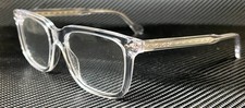 GUCCI GG0737O 018 Crystal Transparent Silver Unisex Medium 53 mm Eyeglasses