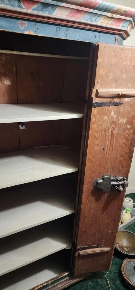 German Marriage Armoire Cabinet 1984 - Image 4 of 4