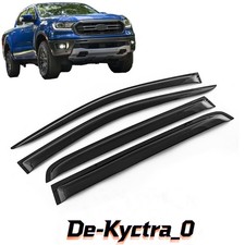 Windabweiser Regenabweiser 4-Tlg Für Ford Ranger T6 T7 T8 2012-2022