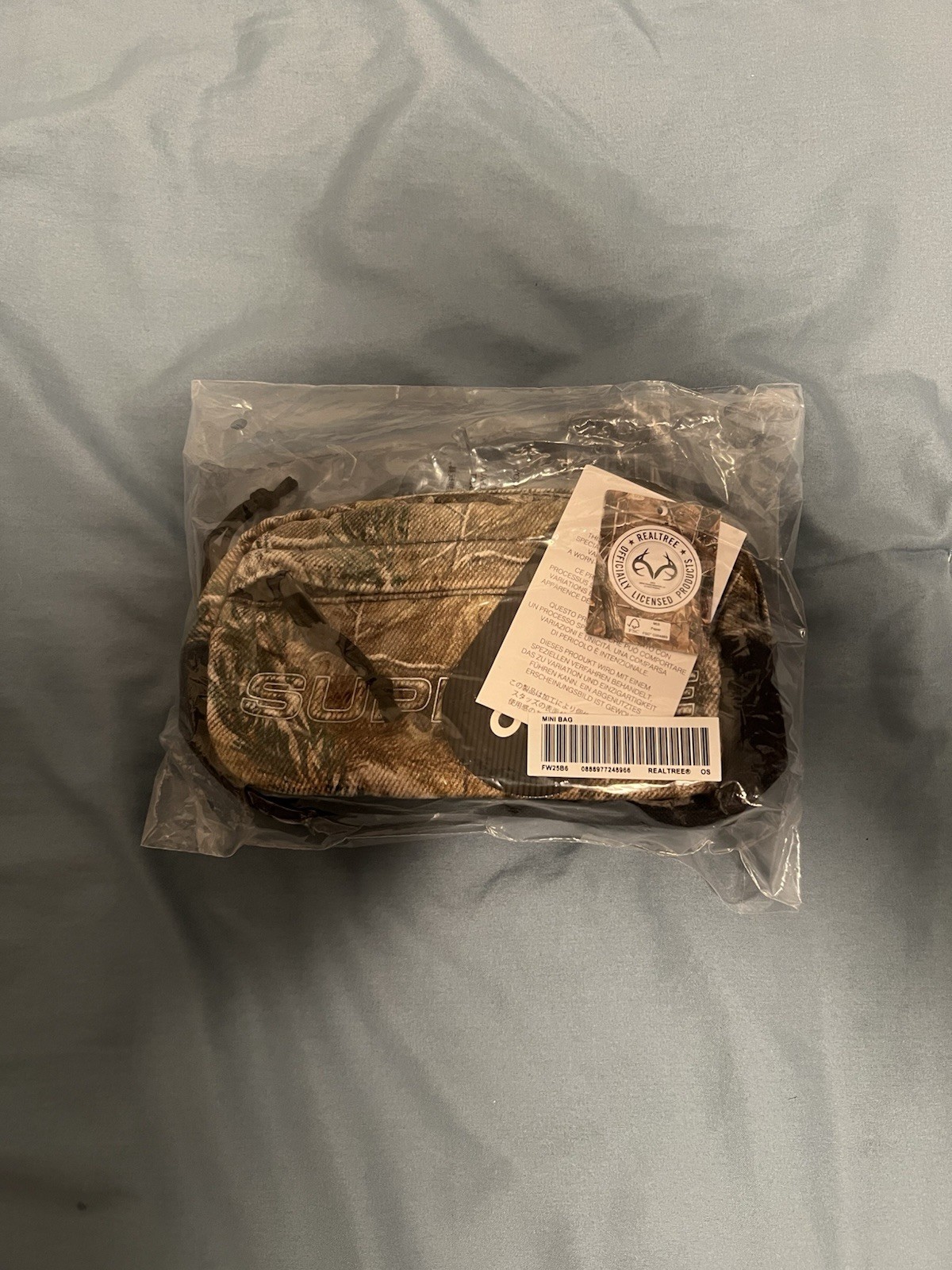 Supreme Denim Mini Shoulder Bag RealTree Camo