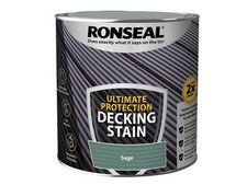 Image of Ronseal Ultimate Protection Decking Stain Sage 2.5 litre RSLNUDSS25L