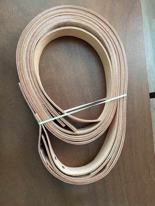 Lot of 4 Tandy Leather Belt Blanks – Loose, Unpackaged