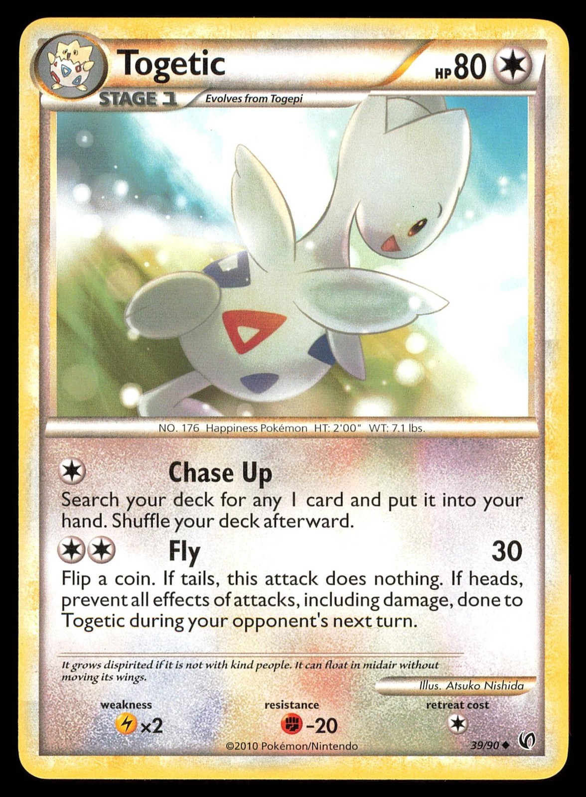 Togetic 39/90 | PL | HGSS Undaunted | Pokemon TCG - 2010