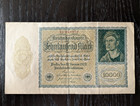 Germany Reichsbanknote 10000 Mark Banknote 10 Januar 1922 Circulated — photo 1