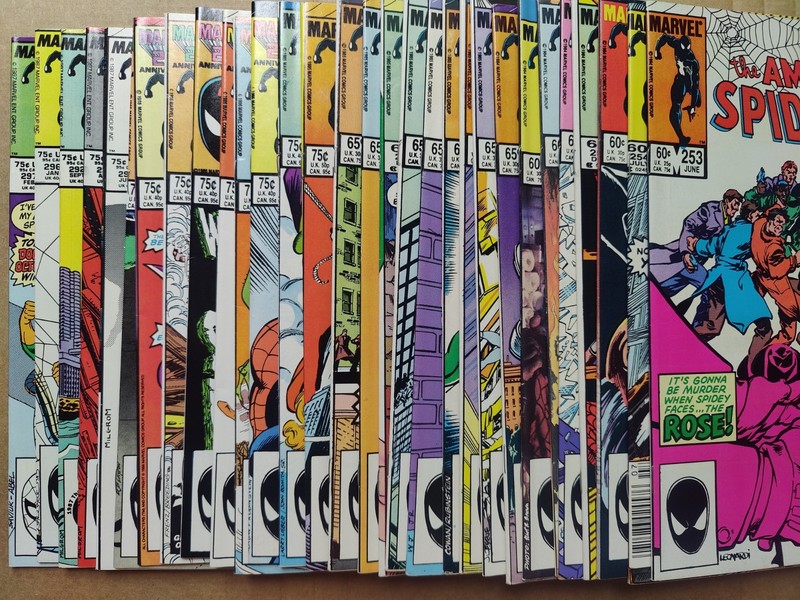 Lot Of 30 AMAZING SPIDER-MAN 253-255 259-264 266-274 276-281 283 290-292 More!