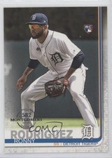 2019 Topps Factory Set 582 Montgomery Club Ronny Rodriguez #667 1p1