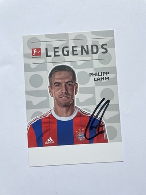 Philipp Lahm Original Signiert Autogrammkarte AK FC Bayern München FCB Legende