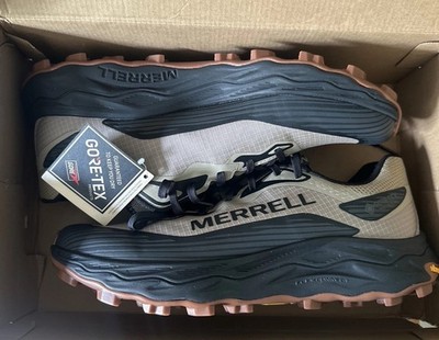 MERRELL AGILITY PEAK 6 Men's Size 10.5 GORETEX Trail Shoe GTX MOUNTAIN - New
