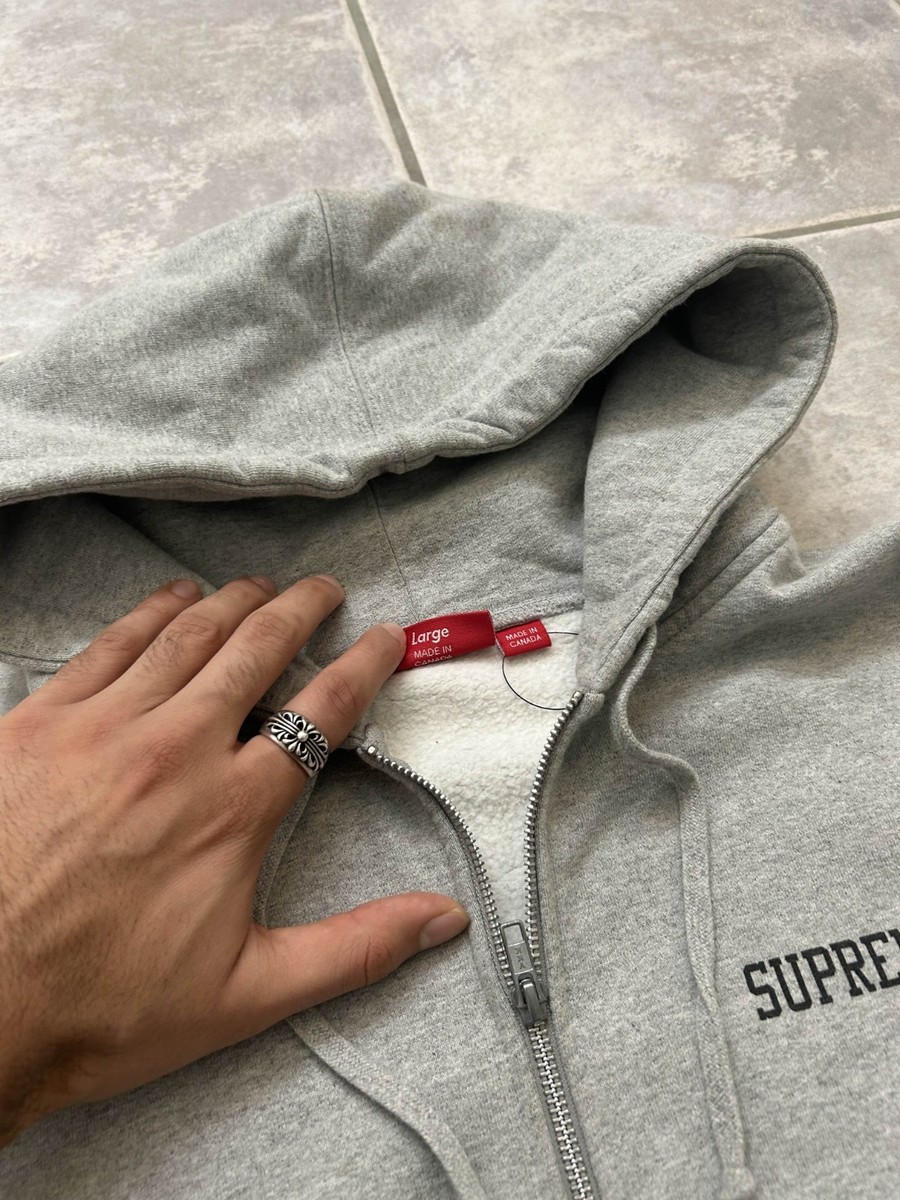 Supreme Toshio Maeda Overfriend Zip Up Hoodie FW15 Size Large | eBay
