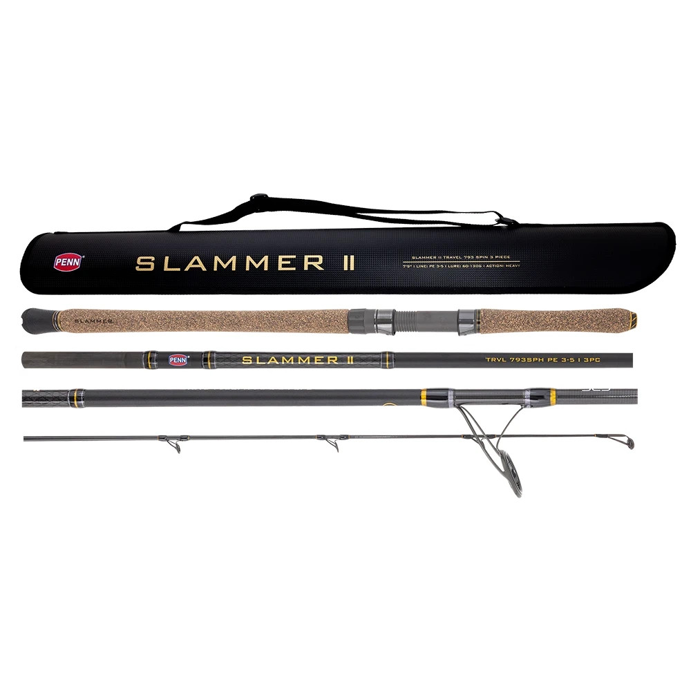 PENN - Slammer II Travel Spinning Rod - 8'2