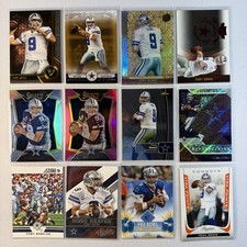 NFL Dallas Cowboys Tony Romo 12 Card Lot Serial Numbers Refractors