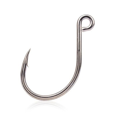 Mustad Kaiju UltraNor In-Line Single Hook Inline-Haken Gr. 2 - 10/0 Wide Haken