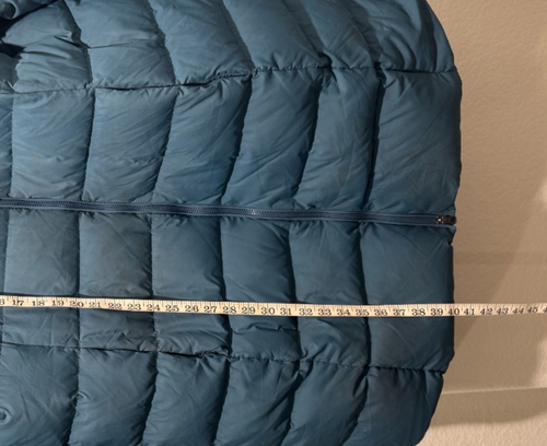 Lands End Womens Large Duck Down Insulated Full Length Hooded Puffer Jacket - Picture 3 of 12