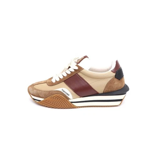 Tom Ford Suede Technical Fabric James Sneakers kk99783488 147201745