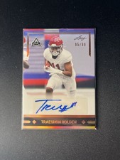 TRAESHON HOLDEN - 2021 Leaf Pro Set  #GLR-TH1  BRONZE AUTO ALABAMA OREGON /99