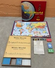 Vintage Parker Bros Wide World Travel Board Game - 99% Complete - Missing Dice