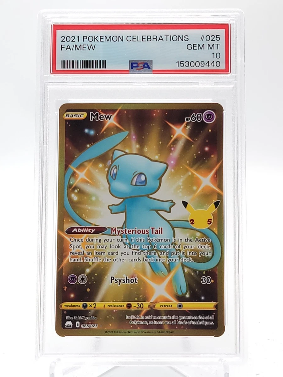 25+ Mew Pokémon TCG Professional Sports Authenticator (PSA