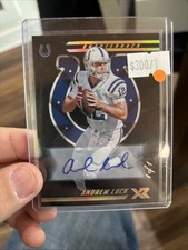 2018 Andrew Luck Panini Xr 1/1 1 Of 1 Auto 