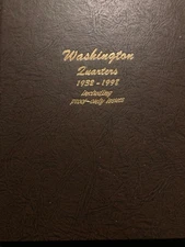 Dansco Coin Album #8140 Washington Quarters including Proof Only Issues - Empty
