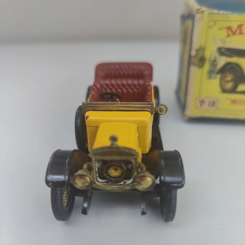 Matchbox Models Of Yesteryear Y-13 1911 Daimler Lesney Vintage Box IMPERFECT - Image 2 of 4