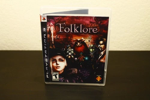 PS3 Folklore Game Mint Disc 2007 RPG Clean & Tested No Manual