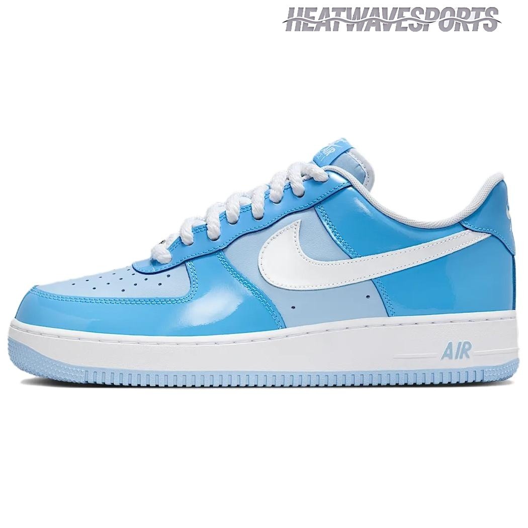 Nike Air Force 1 '07 LV8 'Psychic Blue Patent' HV9405-400 Men New