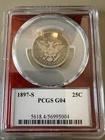 1897-S 🔥🔥Barber Quarter PCGS G04🔥🔥