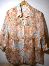 ❤️ THEA 42 PLUS  TWINSET TOP & BLUSE GRÖßE 52 3/4ARM BEZAUBERND PERLMUTT-KNÖPFE