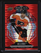 2022-23 Upper Deck Allure #135 Noah Cates Red Rainbow