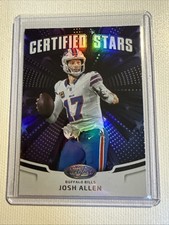 2025 Panini Certified Josh Allen #CST-JAN Certified Stars Buffalo Bills