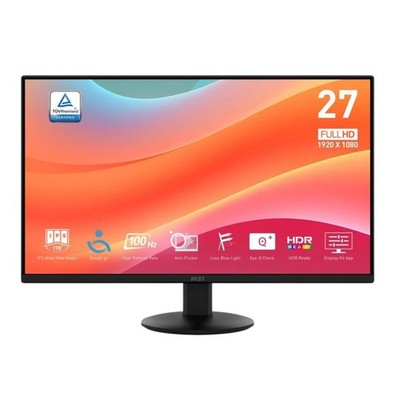 MSI PRO MP272L 27 Zoll FullHD LED Monitor IPS 100Hz 1mS Schwarz NEU & OVP