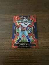 2025 Panini Select Jaydon Blue Rookie Concourse Red Shock Prizm /249 SP Cowboys