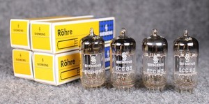 【レアビンテージ】マッチドペア真空管 シーメンス siemens ecc83④ 真空管 ECC83／12AX7 SIEMENS 2本ペア レアビンテージ】マッチドペア