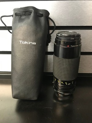 Tokina AT-X 50-250mm f/4-5.6 Good Condition Made in Japan Canon FD Mount SLR