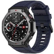 Compatible with Amazfit T-Rex 3 Bands for Women Men, Adjustable Medium, Blue