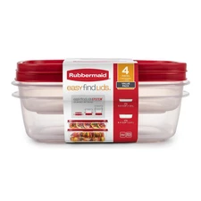 Rubbermaid EasyFindLids Food Storage Container Value Pack with Lids