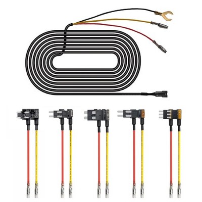 Fuse Box Power Adapter Dash Cams, Upgrade Parking Monitoring, Hardwire Wire K...