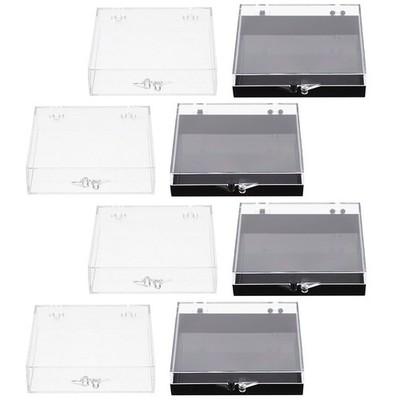  8pcs Nagel -Tipps Box Drücken Sie auf Nails Storage Case gefälschte Nagel
