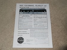 McIntosh MA 230 Amplifier Ad, MR 67 Tuner, 1 page, 1964, Tube Power 