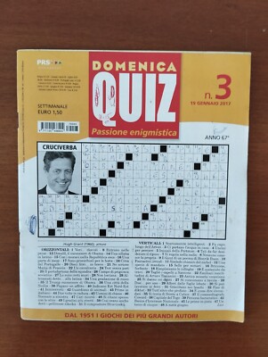 2017 01 19 DOMENICA QUIZ 19 GENNAIO 2017 N.3